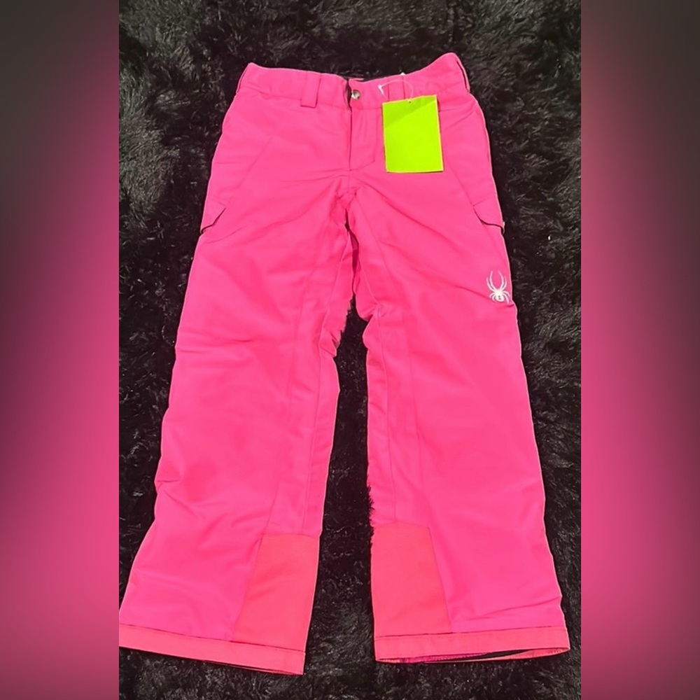 Spyder Kids Pink Snow Pants